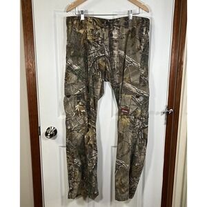 Berne Cargo Pants Womens 14 Regular Realtree Camo Workwear Hunting Outdoor